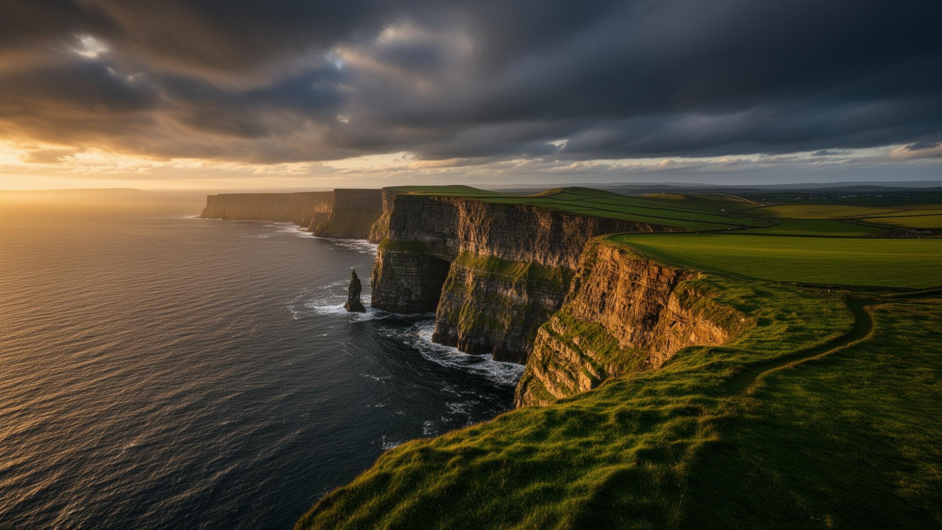 Irish Atlantic coastline representing the Fáilte Media story